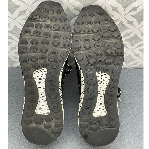Steve Madden Cliff Black White Animal Athletic Running Sneaker Women 9M - Picture 10 of 10